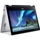ACER Spin 311 11.6? 2 in 1 Chromebook - MediaTek, 64 GB eMMC, Silver, Silver/Grey