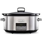 CROCK-POT CSC063 Slow Cooker - Stainless steel, Stainless Steel
