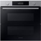 SAMSUNG Series 4 Dual Cook Flex NV7B45205AS/U4 Electric Smart Oven - Stainless Steel, Stainless Stee