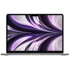 APPLE MacBook Air 13.6 (2022) - M2, 256 GB SSD, Space Grey, Silver/Grey