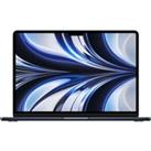 APPLE MacBook Air 13.6" (2022) - M2, 256 GB SSD, Midnight, Blue
