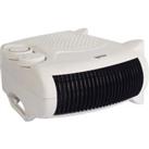 IGENIX IG9010 Portable Hot & Cool Fan Heater - White