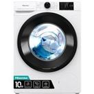HISENSE Coreu0026tradeLine WFGC101439VM 10 kg 1400 Spin Washing Machine - White, White