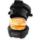 DREW & COLE 01655 Breakfast Sandwich Toaster - Black