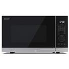 SHARP YC-PG284AU-S Microwave with Grill - Silver, Silver/Grey,Black