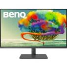 BENQ DesignVue PD3205U 4K Ultra HD 32 IPS Monitor - Black, Black