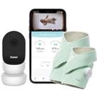OWLET Baby Monitor Duo Plus Smart Sock 3 & Cam 2 Bundle - Mint