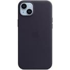 APPLE iPhone 14 Plus Leather Case with MagSafe - Ink, Black