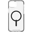 GEAR4 Santa Cruz Snap iPhone 14 Plus Case - Clear & Black, Black,Clear