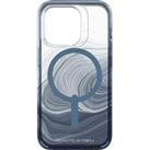 GEAR4 Milan Snap Blue Swirl iPhone 14 Pro Case - Clear & Blue, Silver/Grey,Blue,Clear,White