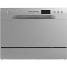 RUSSELL HOBBS RHTTDW6S Table Top Dishwasher - Silver, Silver/Grey