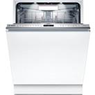 BOSCH Series 8 Perfect Dry SMD8YCX02G Full-size Fully Integrated WiFi-enabled Dishwasher, White