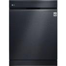 LG TrueSteam DF455HMS Full-size WiFi-enabled Dishwasher - Matte Black, Black