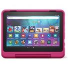 AMAZON Fire HD Pro 8 Kids Tablet (2022) - 32 GB, Purple, Patterned,Pink