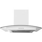 STATESMAN CGH60GS Chimney Cooker Hood - Stainless Steel & Glass, Stainless Steel