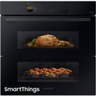 SAMSUNG Bespoke Series 6 Dual Cook Flex NV7B6785JAK/U4 Electric Steam Smart Oven - Clean Black, Blac