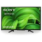 32" SONY BRAVIA KD32W800P1U Smart HD Ready HDR LED TV with Google Assistant, Black