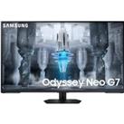 SAMSUNG Odyssey Neo G7 LS43CG700NUXXU 4K Ultra HD 43 Mini LED Smart Gaming Monitor - Black, Black
