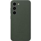 SAMSUNG Galaxy S23 Leather Case - Green, Green