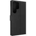 DEFENCE Folio Galaxy S23 Ultra Case - Black, Black