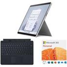 Microsoft 13" Surface Pro 9, 1 Year + 3 Months 365 Personal (5 devices), Type Cover & Slim 