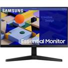 SAMSUNG LS22C310EAUXXU Full HD 22 IPS LCD Monitor - Black, Black