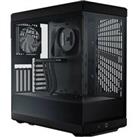 HYTE Y40 ATX Mid-Tower PC Case - Black, Black
