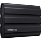 SAMSUNG T7 Shield External SSD - 4 TB, Black, Black