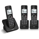 VTECH ES2002 Cordless Phone - Triple Handsets, Black