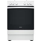 INDESIT IS67G1PMW/UK 60 cm Gas Cooker - White, White