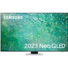 85" SAMSUNG QE85QN85CATXXU Smart 4K Ultra HD HDR Neo QLED TV with Amazon Alexa & Bixby, Sil