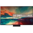 65 LG 65QNED866RE Smart 4K Ultra HD HDR QNED TV with Amazon Alexa, Silver/Grey