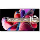 LG OLED83G36LA 83" Smart 4K Ultra HD HDR OLED TV with Amazon Alexa, Silver/Grey