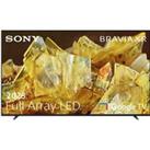 85" SONY BRAVIA XR85X90LPU Smart 4K Ultra HD HDR LED TV with Google Assistant, Silver/Grey
