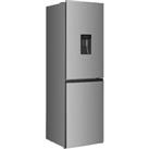 LOGIK LNFD55S23 50/50 Fridge Freezer - Inox, Silver/Grey