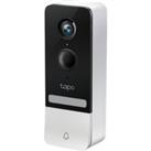 TP-LINK Tapo D230S1 2K WiFi Video Doorbell - White, White