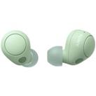 SONY WF-C700N Wireless Bluetooth Noise-Cancelling Earbuds - Sage Green, Green