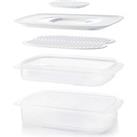 TUPPERWARE Cool Stackables Container Set - White