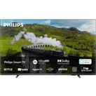 55 PHILIPS 55PUS7608/12 4K Ultra HD HDR LED TV, Silver/Grey