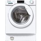 CANDY CBW 48D1W4-80 Integrated 8 kg 1400 Spin Washing Machine, White