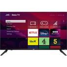 40 JVC LT-40CR330 Roku TV Smart Full HD HDR LED TV, Black