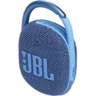 JBL Clip 4 Eco Portable Bluetooth Speaker - Blue, Blue