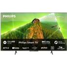 65 PHILIPS 65PUS8108/12 Smart 4K Ultra HD HDR LED TV with Amazon Alexa, Silver/Grey