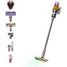 DYSON V12 Absolute Cordless Vacuum Cleaner - Nickel & Yellow, Yellow,Silver/Grey