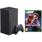 Microsoft Xbox Series X & Street Fighter 6 Bundle, Black