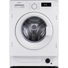 KENWOOD KIW814W23 Integrated 8 kg 1400 Spin Washing Machine, White