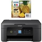 Epson Expression Home XP-3205 All-in-One Wireless Inkjet Printer & Full Set of Ink Cartridges Bu
