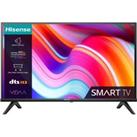 40" HISENSE 40A4KTUK Smart Full HD LED TV, Black