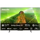 75 PHILIPS 75PUS8108/12 Smart 4K Ultra HD HDR LED TV with Amazon Alexa, Silver/Grey