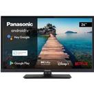 24" PANASONIC TX-24MS480B Smart HD Ready HDR LED TV with Google Assistant, Black